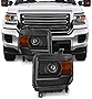 AKKON - Fits 2015-2019 GMC Sierra 2500HD 3500 HD 14-18 1500 Projector [Halogen Style] Headlights Left+Right Pair