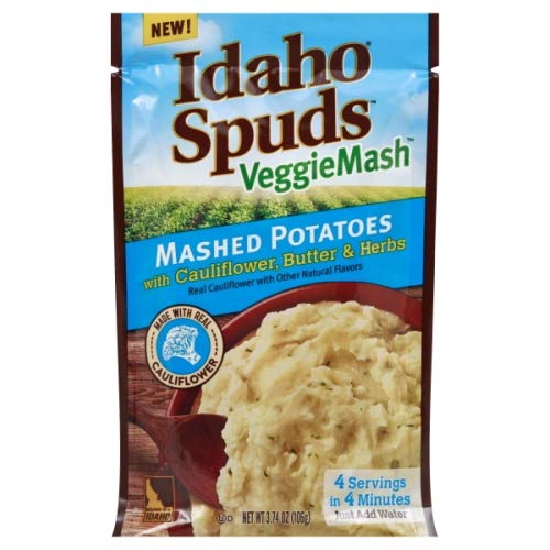 Idaho Spuds VeggieMash Mashed Potatoes Cauliflower, Butter & Herbs 3.74 oz