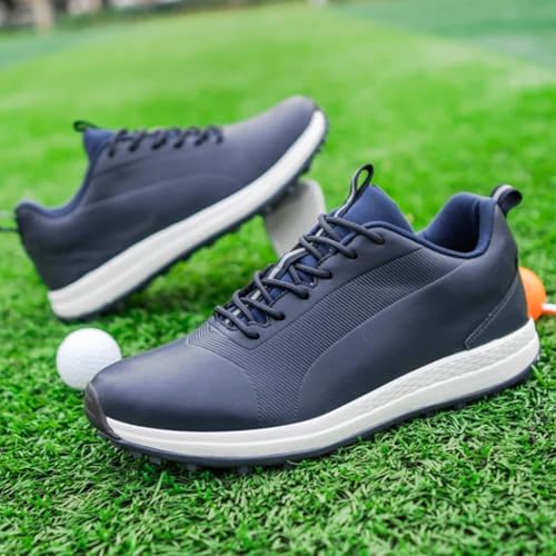Ortholinx Golf Shoes, Mens Golf Shoes Spiked, Arch Support, Made Extra Wide, Anti-Slip Lightweight4