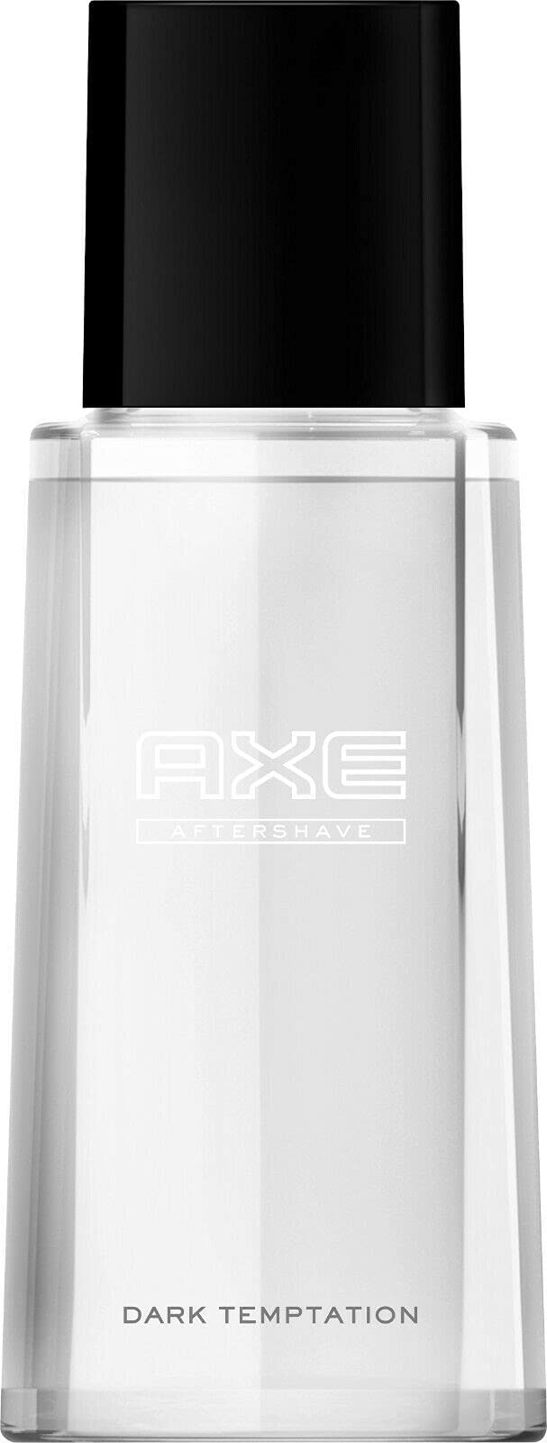 AXE Aftershave Dark Temptation Lot de 4 lotions après-rasage 100 ml pour homme et homme (4 produits)