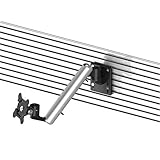 Cotytech VESA Mount for Slatwall w/Quick Release Spring Arm (5.5-17.6 lbs)
