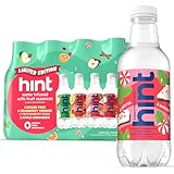 Hint Fruit-Infused Bottled Water, Winter Variety Pack - Sugar Free Flavored Water with Zero Calories, Naturally Flavored, and No Artificial Sweeteners - 16 Fl Oz (Pack of 12)