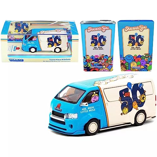 Modelo a escala 1/64 Toyota Hiace Widebody Van miniatura 1