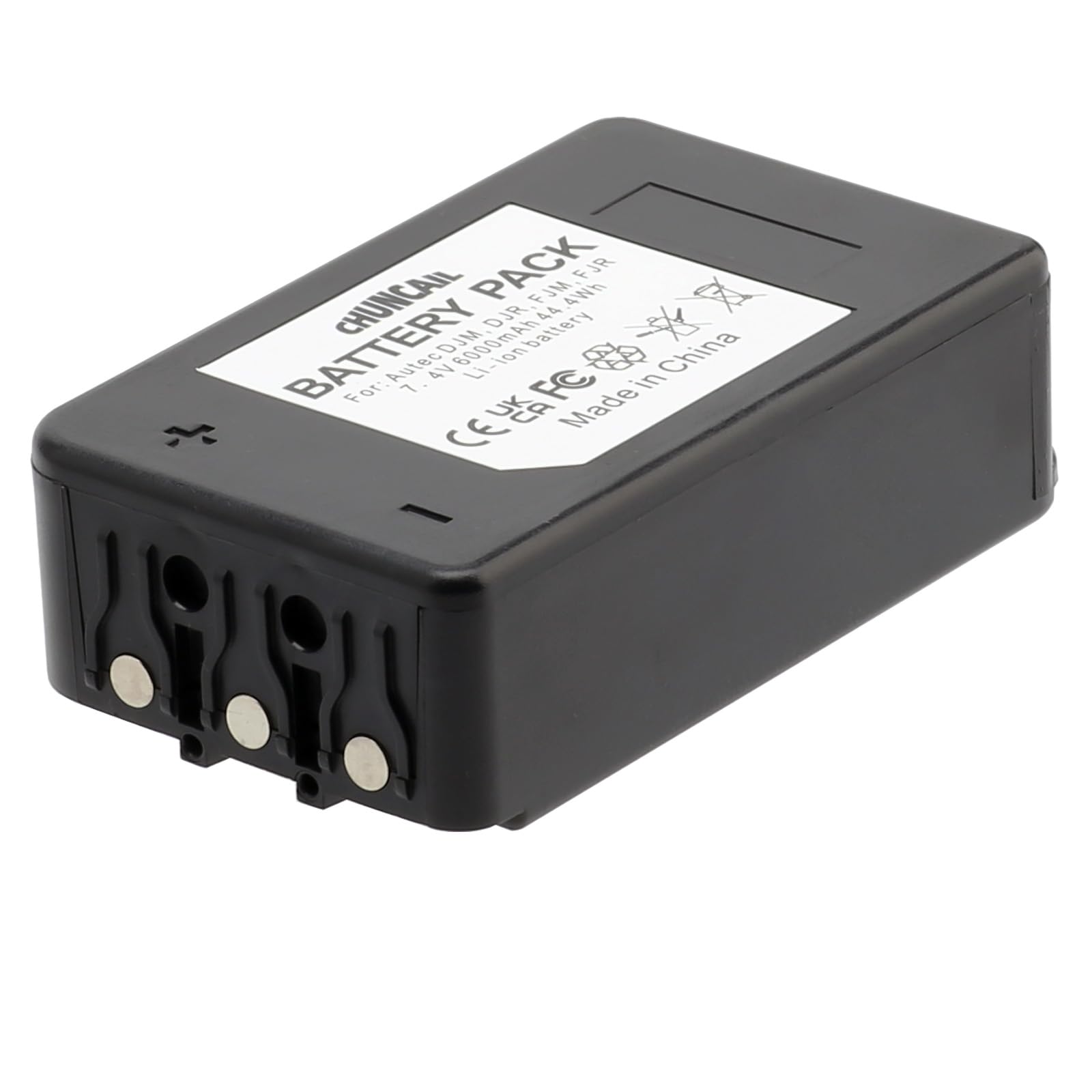 Li-Ionen Batterie 7.4V/6000mAh LPM04, R0BATT00E12A0 Akku für Autec DJM, DJR, FJM, FJR Industrielle Funkfernbedienung