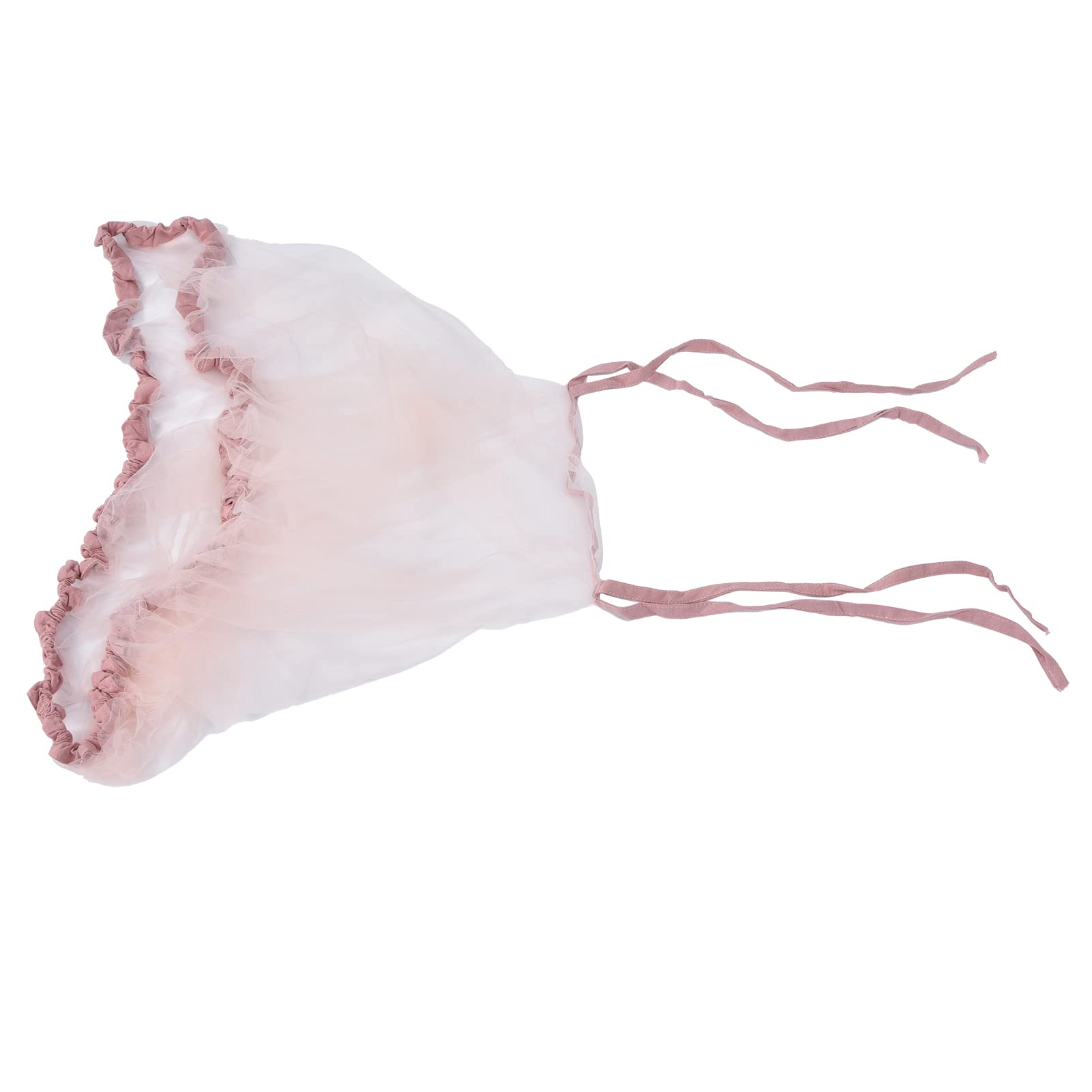 TANIQIACA Baby Stroller Mosquito Net Breathable Stroller Insect Net Baby Stroller Accessories(Pink)