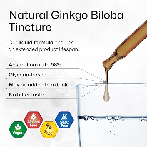 Bio Krauter Ginkgo Biloba Extract - Liquid Ginkgo Biloba Supplements For Brain thumb #4