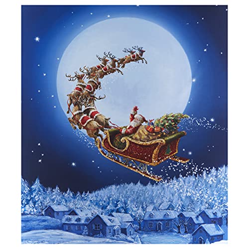 Riley Blake Designs Riley Blake Christmas Time is Here 36'' Panel to All A Goodnight Fabric, Multi