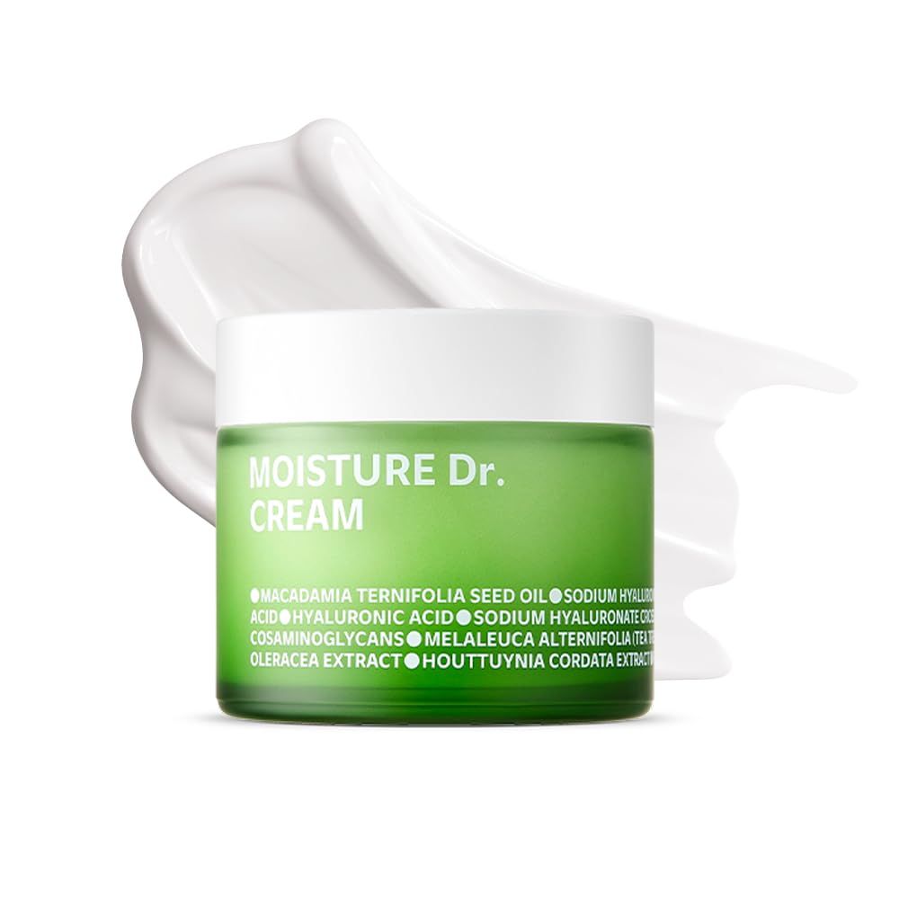 Moisture Dr. Cream 70ml (2.37 fl oz) Daily Facial Cream for All Skin Types, Healthy barrier, Deep Hydration, Soothing Cream