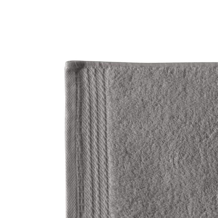 Top Towel - Premium - Large Bath Towels - Bath Towels - 2 Face Towels or Bidet -30x50cm - 100% Cotton - 600g - Grey - Image 3