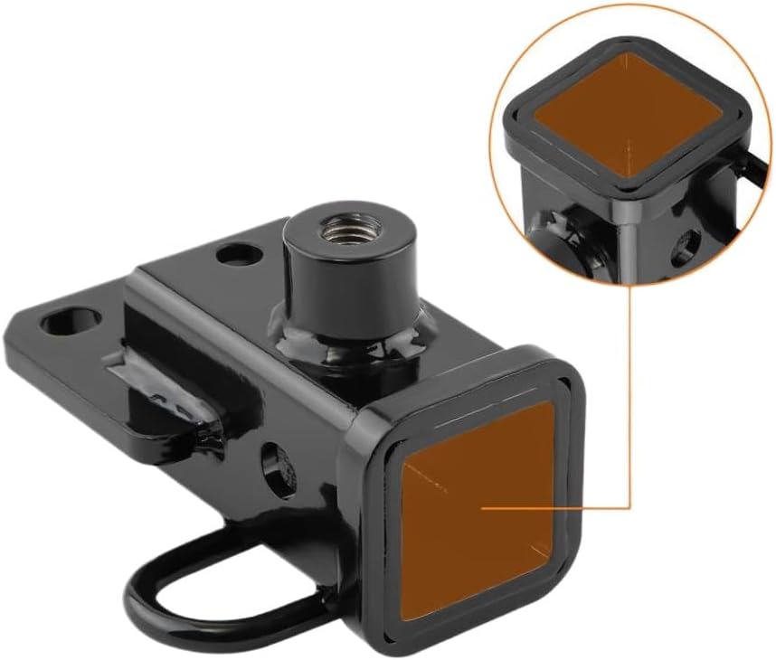 6000 Lbs Class 3 Trailer Hitch 2-Inch Receiver Compatible with Automotive Motorcycle Parts Ram 1500 2019 2020 2021 2022 2023 2024
