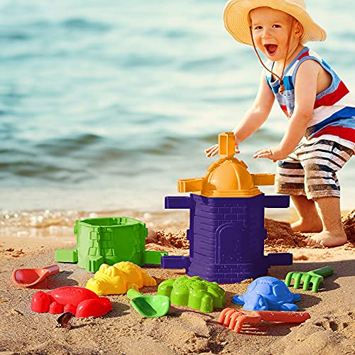 image for Randalfy Beach Sand Toys Set for Kids, Beach Toys Includes Sand Toys C