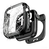 【対応機種】44mm 専用のアップルウォッチ 保護カバー 。対応 Apple Watch Series 6、Series 5、Series 4、Series SE3、Series SE2、Series SE。※ご購入する前に、まずはアップルウォッチ裏面で記載されたサイズをご確認してください。 【防水＆防塵ケース】シーリングリング内蔵したアッApple Watch ケース、アップルウォッチの画面にぴったりとフィットし、アップルウォッチ前面カバーと背面カバーの2 in 1全周保護設計で,表面から裏面...