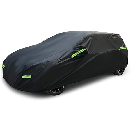 Amazon Neverland カーカバー 4d 自動車カバー 車 ボディーカバー 車体カバー 軽自動車 軽い 防水 防風 雪対策 紫外線カット 黄砂対策 汎用タイプ 汎用サイズ ブラック 軽自動車360 170 145cm ボディーカバー 車 バイク