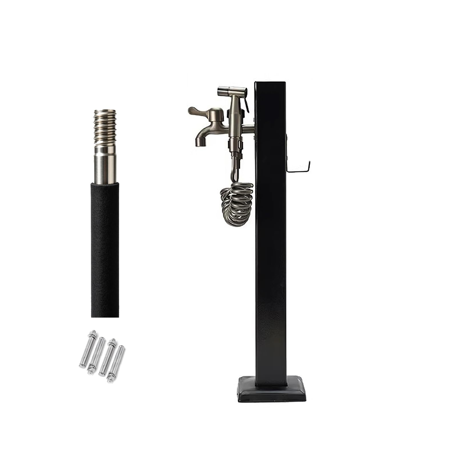 Colonne d'eau extérieur en acier inoxydable 316 premium pour jardin haut de gamme