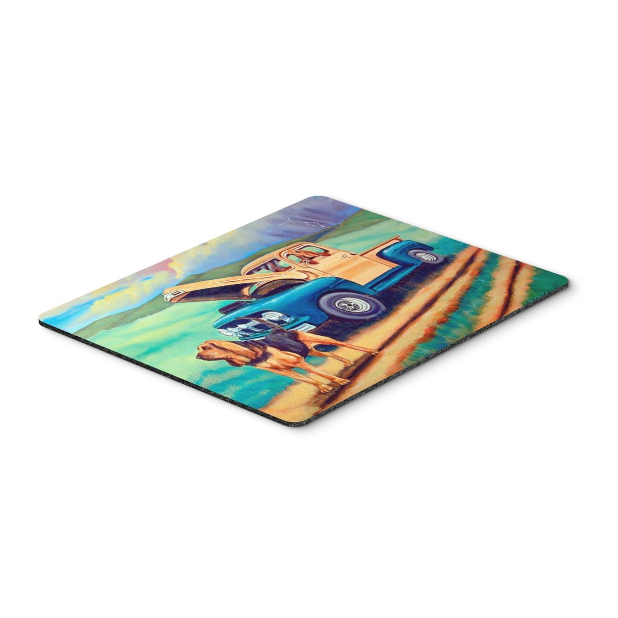 Caroline's Treasures BB5488MP Bloodhound Welcome Mouse Pad, Hot Pad Or