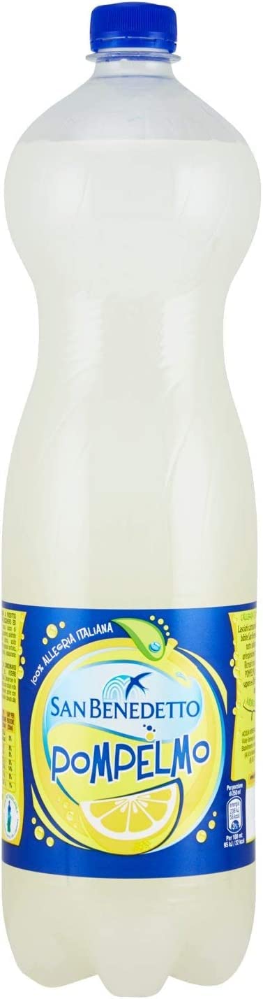San benedetto Pompelmo OrangenLimonada naranja PET 1,5 litros refrescante