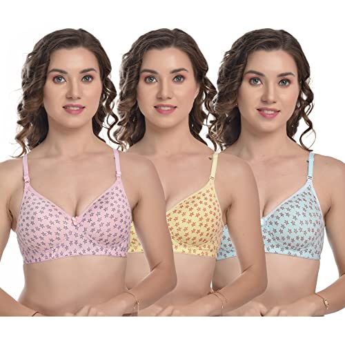 Image of SkyBeauty Premium Women's Non Padded & Lightly Padded Every Day Bra Multi-Pack