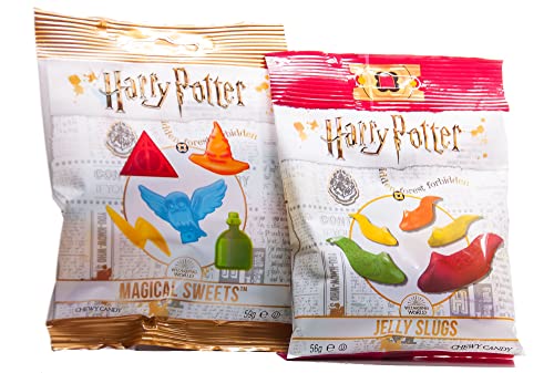 Jelly Belly Harry Potter 2er Set: 1x Slugs 56g + 1x Magical Sweets 59g Cover