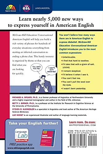 Mcgraw-Hill Education 9780071741316 Mcgraw-Hill'S Conversational American English: The Illustrated Guide To Everyday Expressions Of American English thumb #1