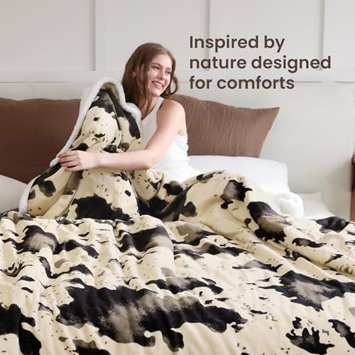 Image of Heated Blanket King Blanket - Fast Heating Electric Blanket, Soft Flannel Heated Throw with 4 Time Settings,10 Heating Settings, Warm Gifts for Women & Mom & Grandma