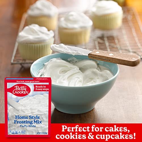 Betty Crocker Fat Free White Frosting Mix, 7.2 Oz (Pack Of 12) #TOP2