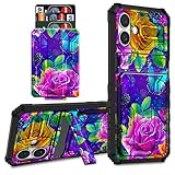 Joli motif de fleurs et papillons colorés : motifs clairs, couleurs vives, ne se décolorent pas, une variété de motifs au choix, protège non seulement votre téléphone mais lui donne également une apparence unique et belle, rend votre téléphone différent et accrocheur