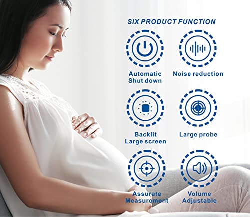 image for Colloc Bags for Baby Fetal Doppler Heartbeat Pregnancy Portable Baby M