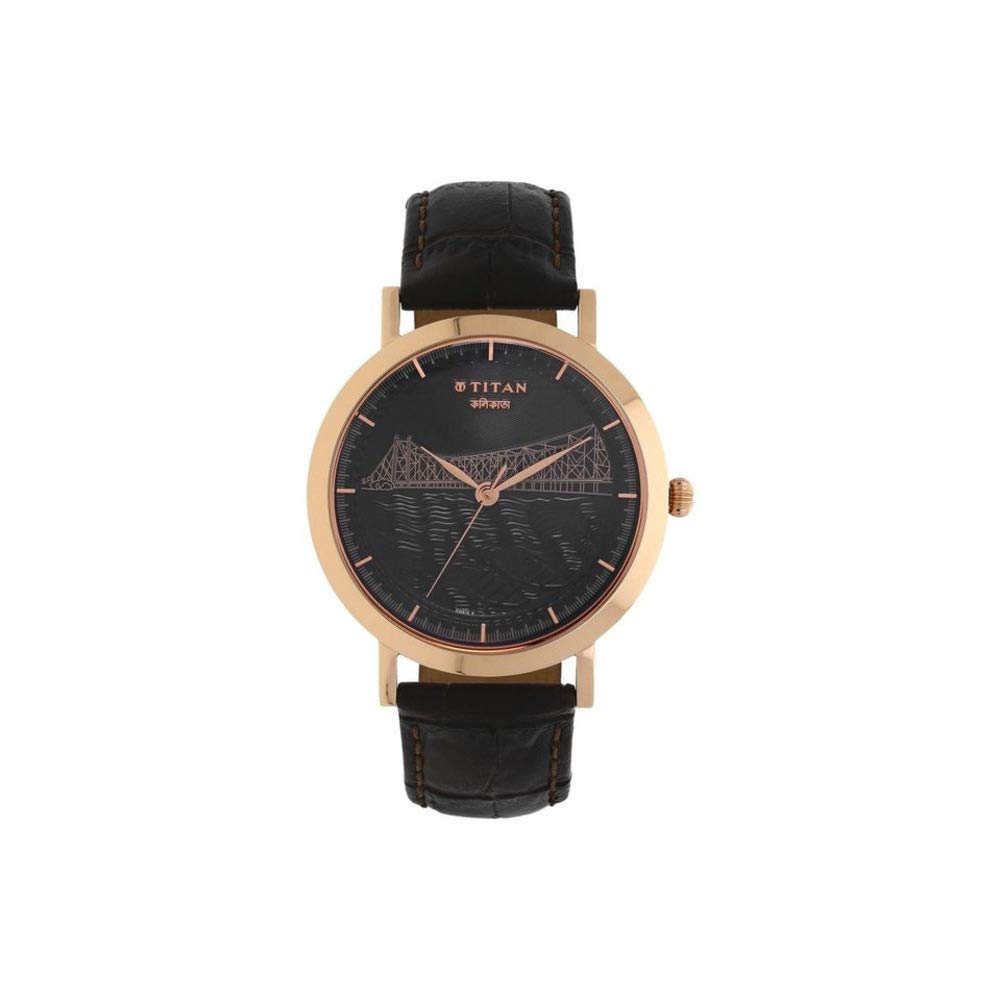 Titan Leather Forever Kolkata Analog Black Dial Men Watch-1740Wl02 / 1740Wl02, Bandcolor-Black (B07PP19Y98) Amazon Price History, Amazon Price Tracker