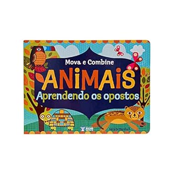 Mova E Combine. Animais Aprendendo Os Opostos