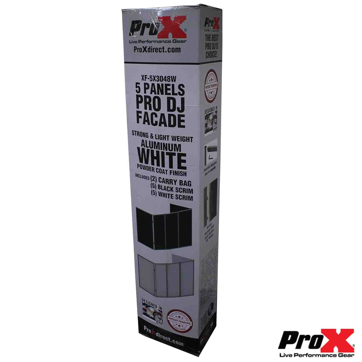 Amazon.com: ProX XF-5X3048 5-Panel Pro DJ Facade with 180 Degree