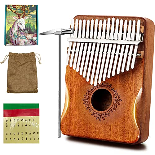 Kalimba Thumb Piano Portable Thumb Piano Débutant - Les Beatles, Paul McCartney, John Lennon, RIngo Starr, George Harrison Kalimba Thumb Piano Portable Thumb Piano Débutant