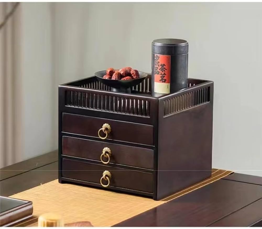 業務用茶箱から転用した頑強な木製収納ケース① 業務用茶箱から