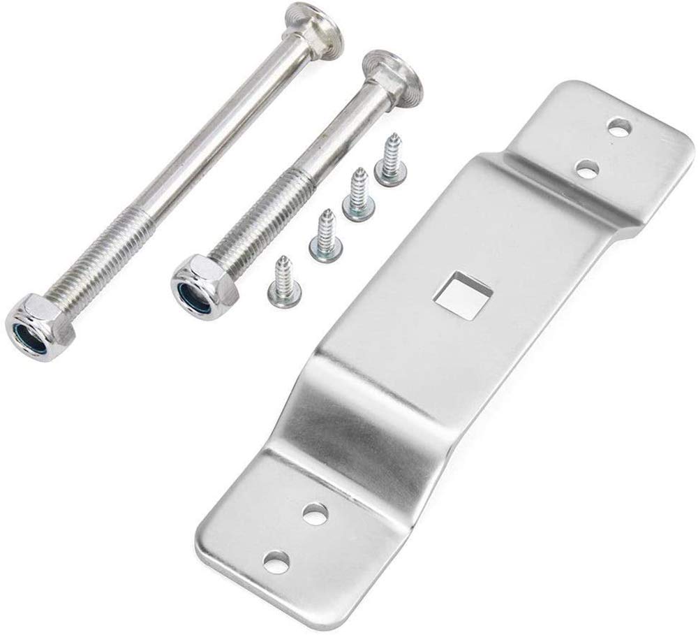 ELITEWILL Enclosed Cargo Trailer Spare Tire Carrier Wall Mount Wheel