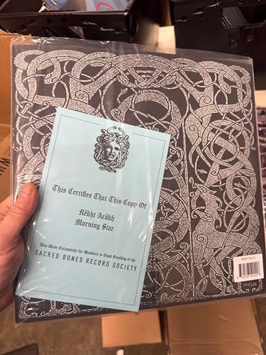 Morning Star Silver & Black Marble Vinyl LP (Hand Numbered/150), Këkht Aräkh image 4