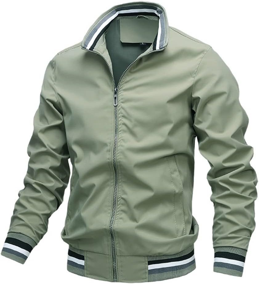 Fashion Men’S Windbreaker Jackets Casual Jacket Men Outdoor Sports Coat Spring Autumn Bomber Jacket Men Clothing