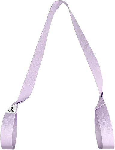 Miniatura 13 de Tumaz Correa para esterilla de yoga [alfombrilla no incluida] (2 tamaños) con textura delicada extra gruesa y cómoda, soporte ajustable para 02.