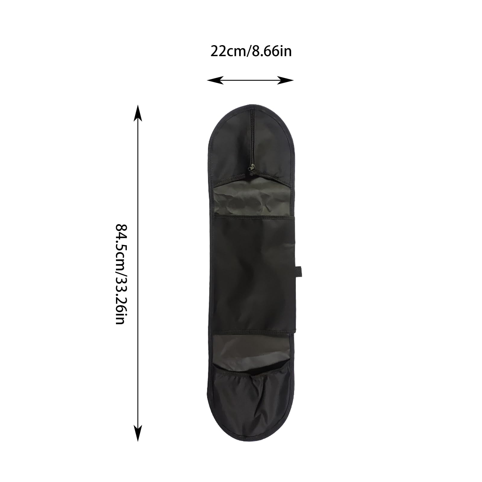 2 Pièces Longboard Housse, Skateboard Bag, Sac de Skateboard Longboard, Convient pour Protéger Les Planches à roulettes, Jouer à L'extérieur et Voyager