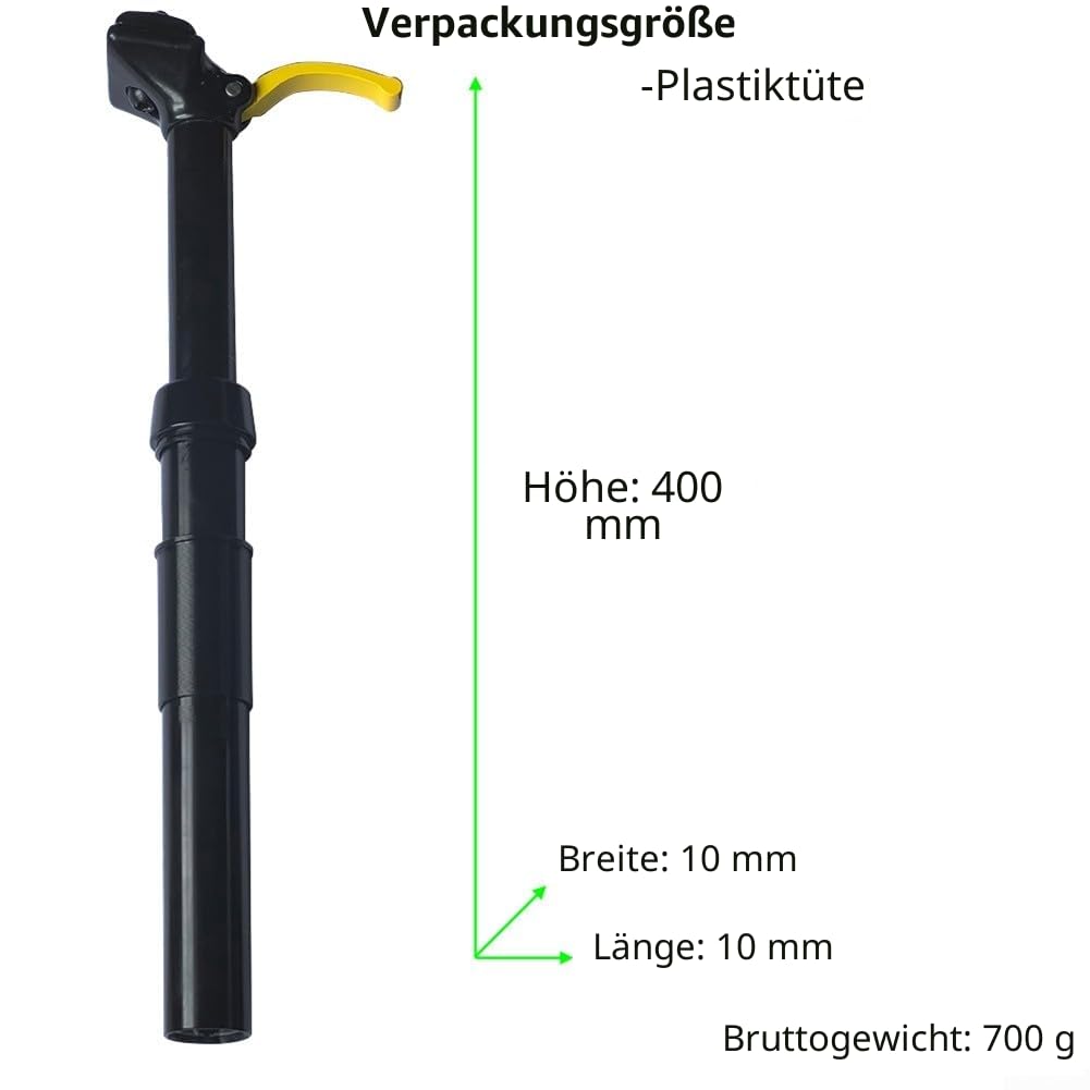 verstellbare sattelstütze gefedert gefedert, Dropper Sattelstütze, sattelstütze absenkbar, Teleskop Fahrrad Sattelstütze Fahrrad Federung Sattelstütze, Hydraulische Dropper Sattelstütze Für Fahrräder Sport & Freizeit Größe:Taglia unica Ortler Boss DD-8 Digital Delay