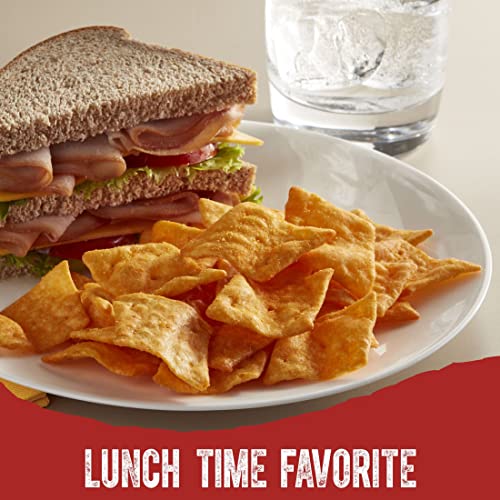 Cheez-It Snap'd Cheese Cracker Chips, Thin Crisps, Lunch Snacks, Double Cheese, 45Oz Case (6 Bags) #TOP4