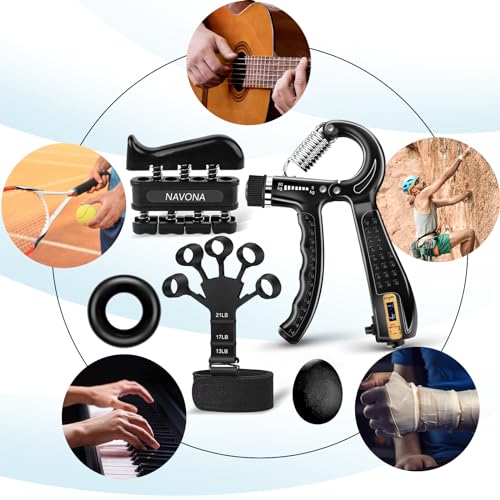 Grip Strength Trainer Kit for Hand and Forearm