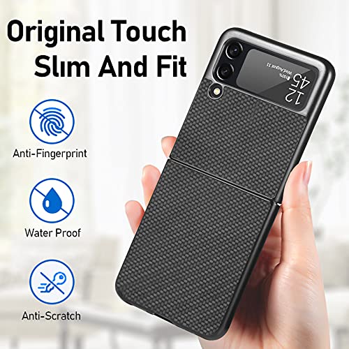 Capa de celular Compatível com meias Samsung Z Flip 3 5G anti-queda com tudo incluído para celular (