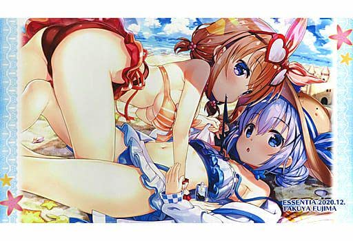 Amazon | ご注文はうさぎですか? ごちうさ 水着 プレイマット ESSENTIA