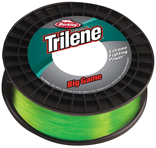 Berkley Trilene Big Game Monofile Angelschnur, 40LB | 18,2kg, 600m, Solar