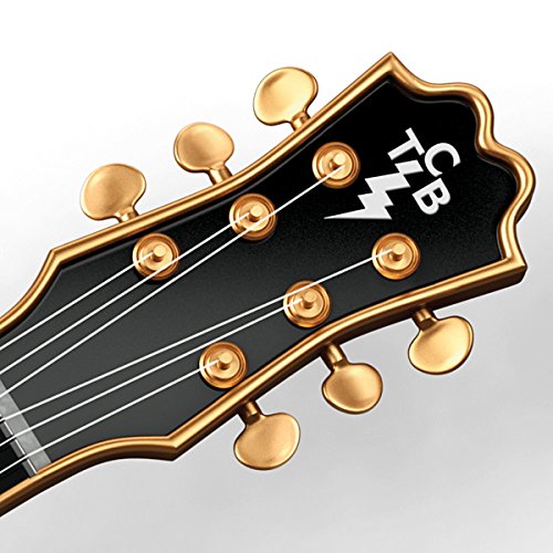 The Bradford Exchange Elvis Presley Guitar Wall Clock with Three Elvis