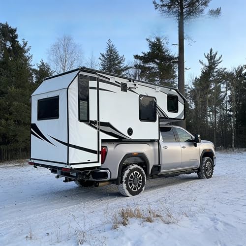 Hard Side Truck Camper with Premium Insulation