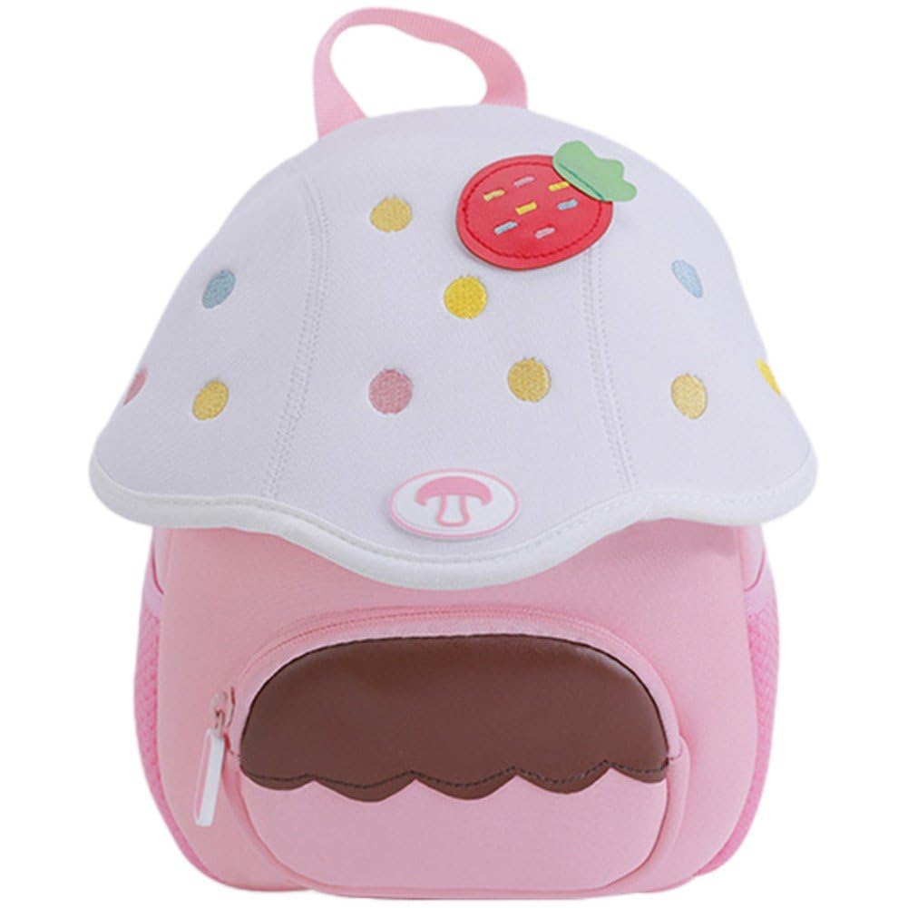 Sac à dos gâteau aux fraises, le complice tendre pour filles et garçons