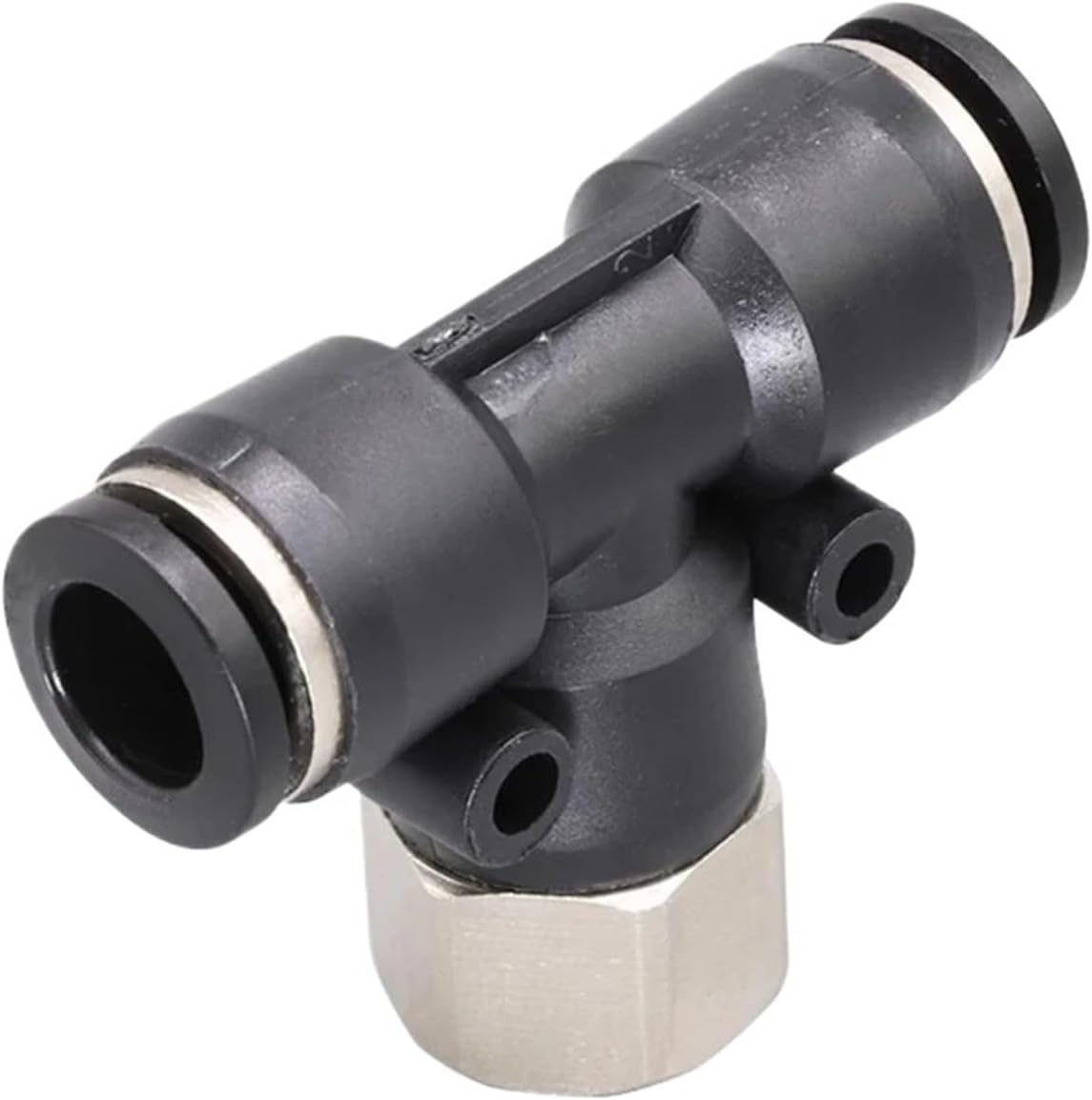 PTF Pneumatic Quick Connector American internal Thread NPT1/8 1/4 3/8 1/2 inch PU Gas Pipe 5/32 "1/4" 5/16 "3/8" 1/2" PTF1/4-N02(PTF 1l4-NPT1l8)