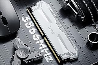 Lexar ARES RGB RAM DDR4 16Go Kit (2x8Go) 3866 MHz, DRAM 288-Pin U-DIMM PC Mémoire RAM, XMP 2.0 Memoire Haute Performance, CL18-20-20-39, PC4-30900, Blanc