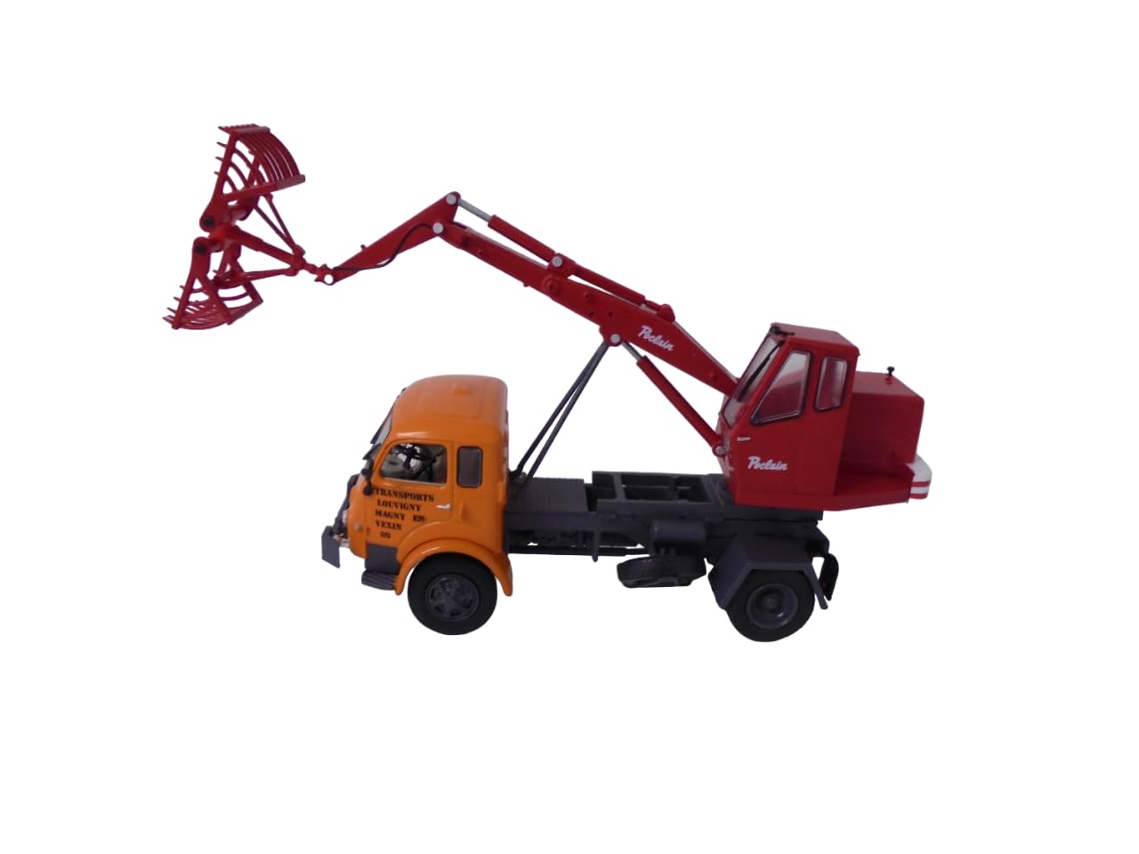 OPO 10 - Truck 1:43 compatible with Saviem Renault 4x4 Pelle Mécanique Poclain - SM1 - Image 2