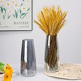 Flower Vase Large 8.66" Flower Glass Vase Handmade Ins Modern Style Vase for Centerpieces Wedding Ho